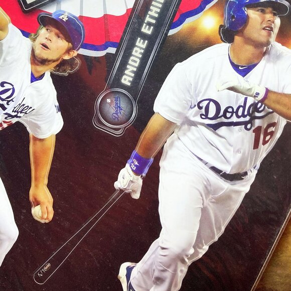 NEW LOS ANGELES LA DODGERS FATHEAD MLB TEAM SET MATT KEMP ETHIER KERSHAW - Picture 4 of 9
